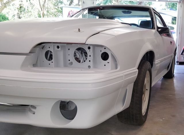 1993 Gray Ford Mustang Hatchback