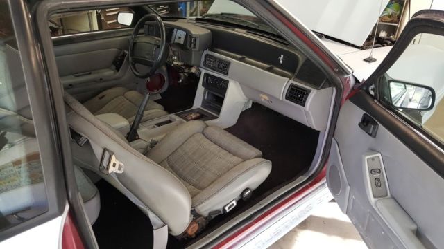 1993 Gray Ford Mustang Hatchback