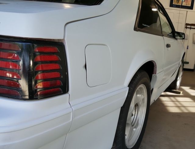 1993 Gray Ford Mustang Hatchback