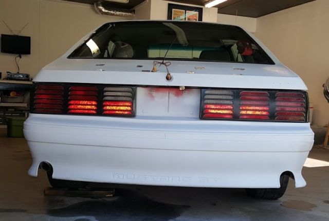 1993 Gray Ford Mustang Hatchback