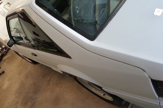 1993 Gray Ford Mustang Hatchback