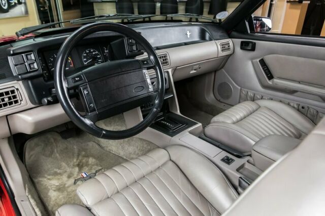 1991 Red Ford Mustang Coupe