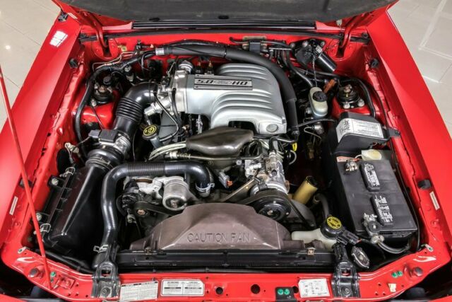 1991 Red Ford Mustang Coupe