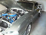 1968 Gray Ford Mustang