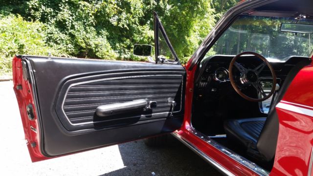 1968 Candy Apple Red Ford Mustang Coupe