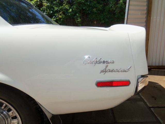 1968 White Ford Mustang Coupe