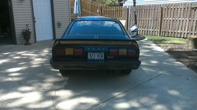 1978 Black Ford Mustang Hatchback