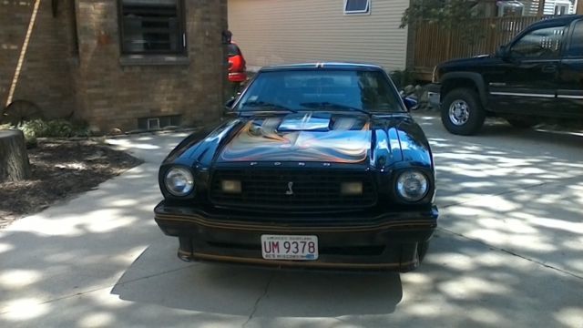 1978 Black Ford Mustang Hatchback