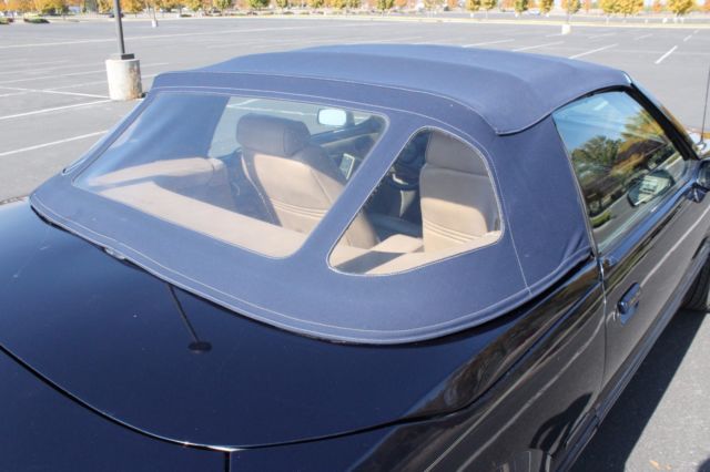 1988 Blue Ford Mustang Convertible