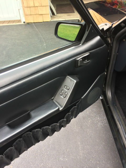 1992 Black Ford Mustang Hatchback