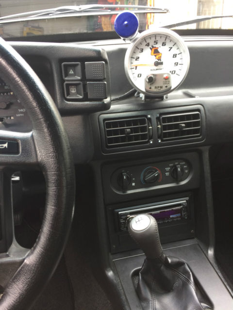 1992 Black Ford Mustang Hatchback