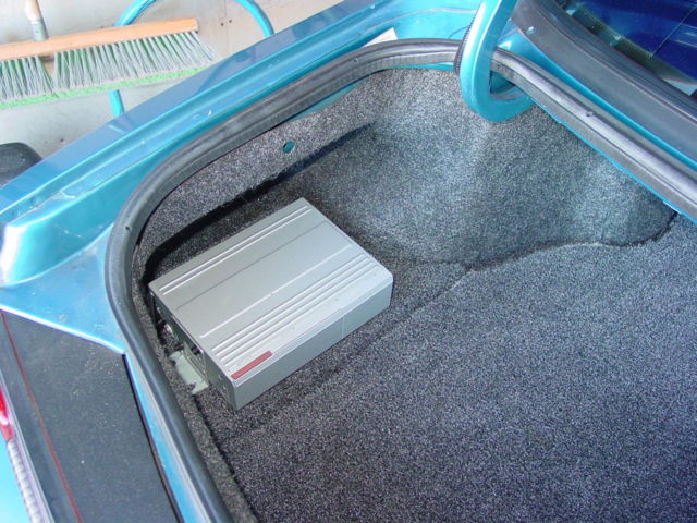 1988 Blue Ford Mustang Coupe