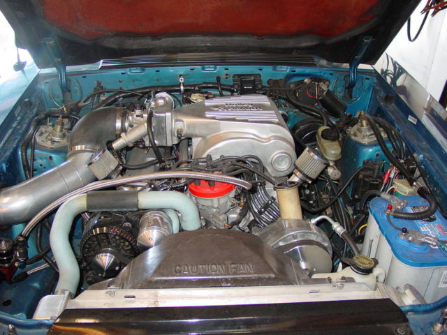 1988 Blue Ford Mustang Coupe