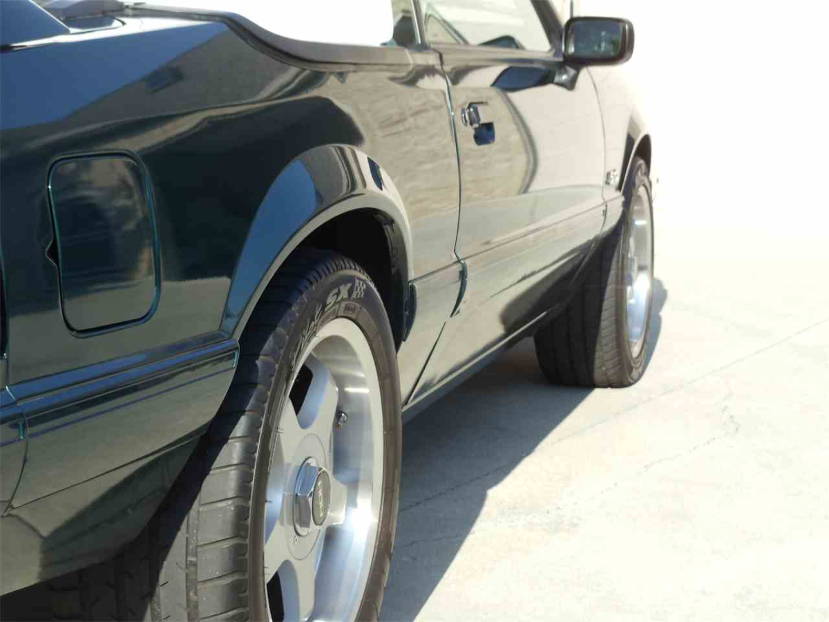 1992 Green Ford Mustang Convertible