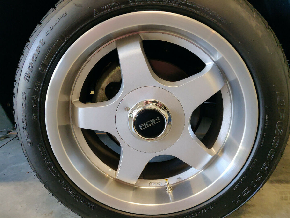 1992 Green Ford Mustang Convertible