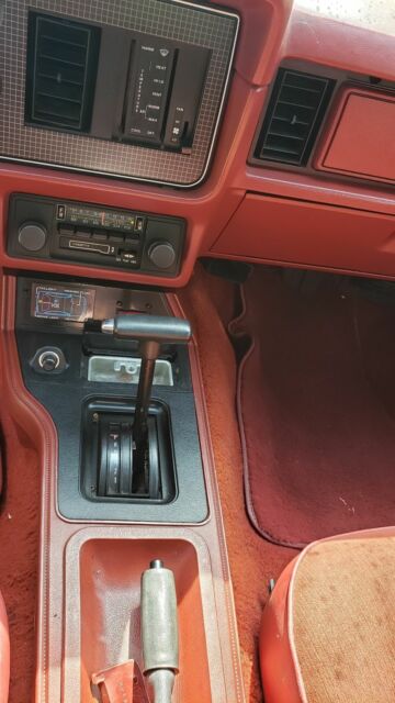 1984 Red Ford Mustang Convertible