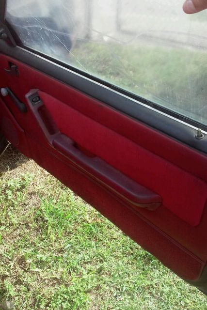 1988 Red Ford Mustang Coupe