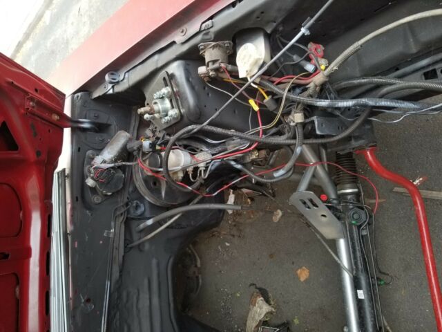 1988 Red Ford Mustang Coupe