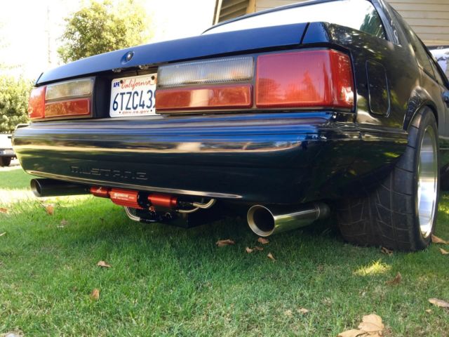 1989 Blue Ford Mustang Coupe