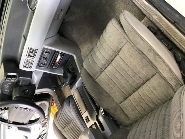 1990 Black Ford Mustang Hatchback