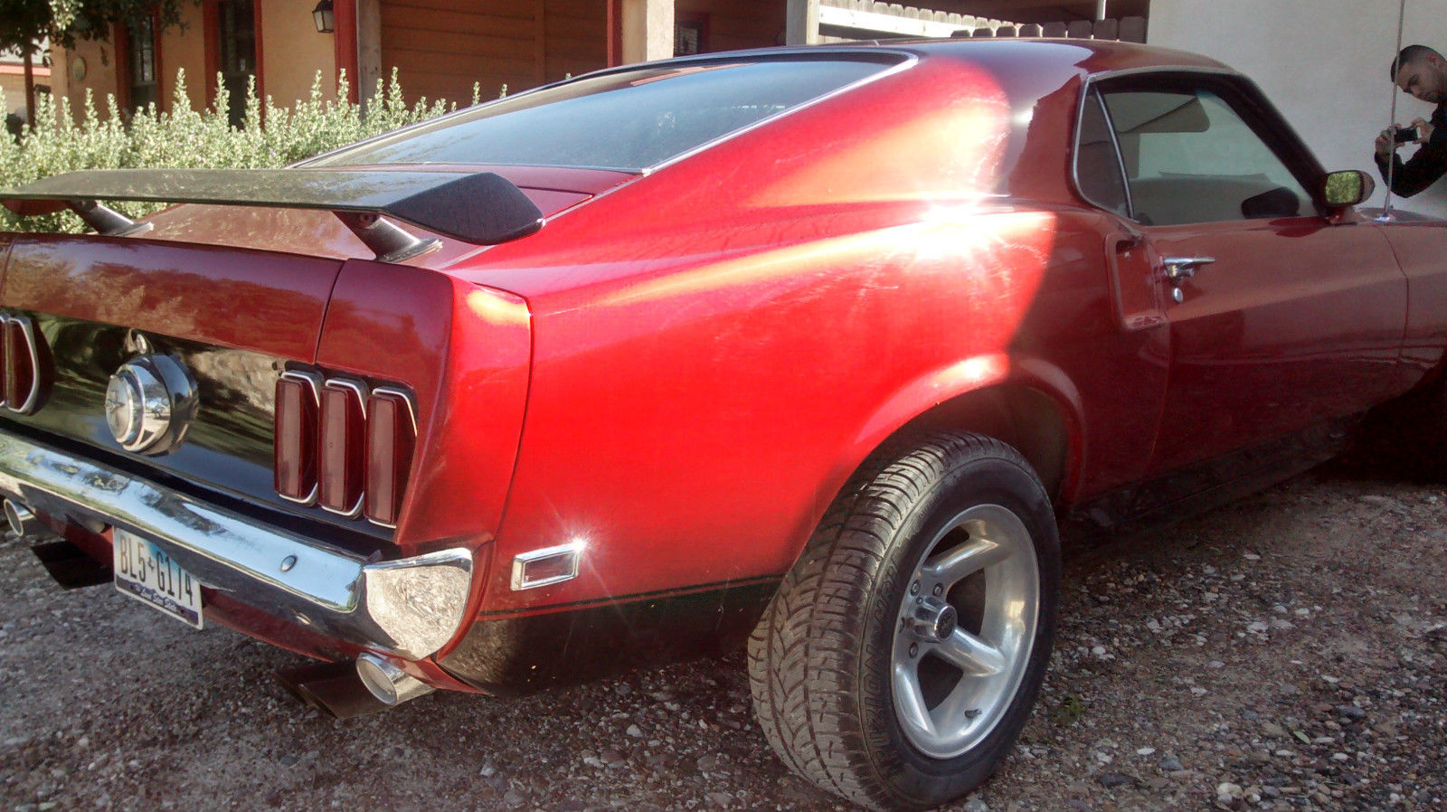 1973 Red Ford Mustang Coupe