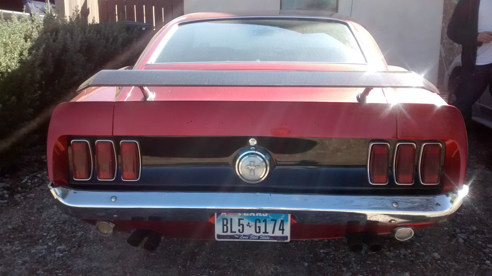 1973 Red Ford Mustang Coupe