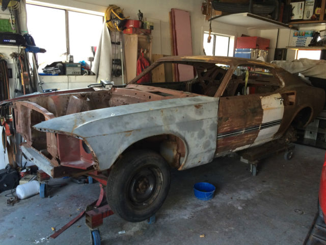 1969 Jade Black Ford Mustang Fastback