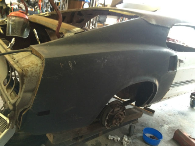 1969 Jade Black Ford Mustang Fastback