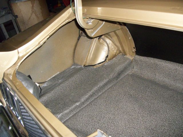 1970 Gold Ford Mustang Fastback