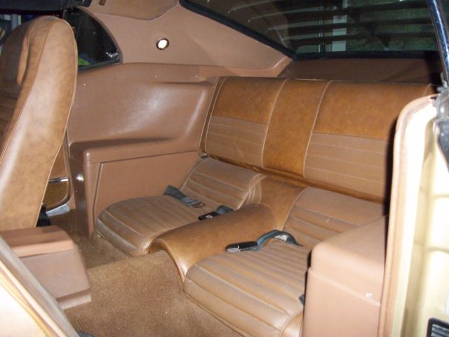 1970 Gold Ford Mustang Fastback