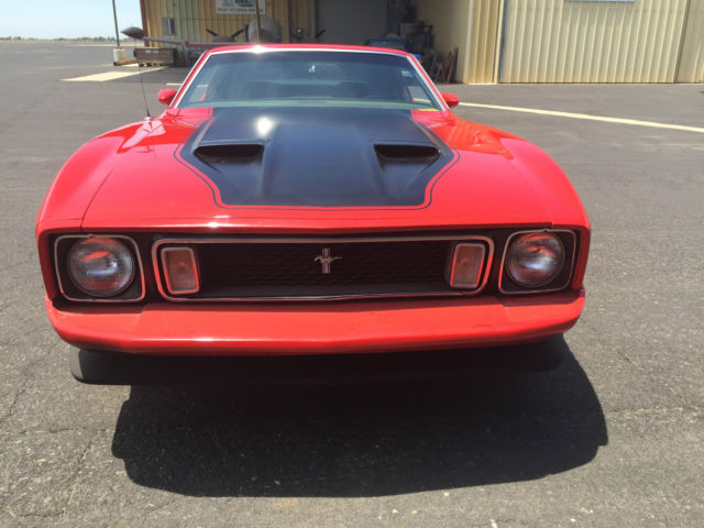 1973 Red Ford Mustang Coupe