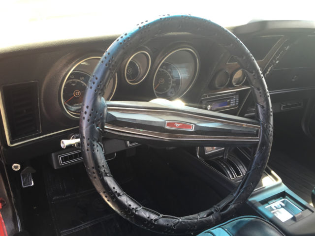 1973 Red Ford Mustang Coupe