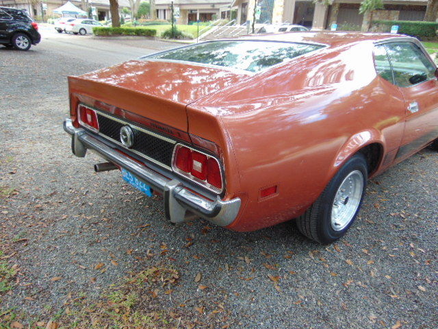 1973 Burnt orange Ford Mustang Coupe