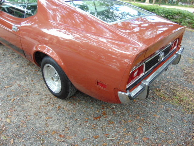 1973 Burnt orange Ford Mustang Coupe