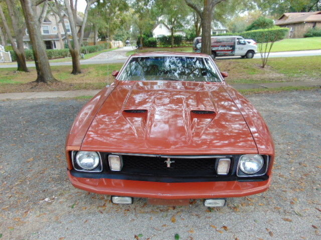 1973 Burnt orange Ford Mustang Coupe