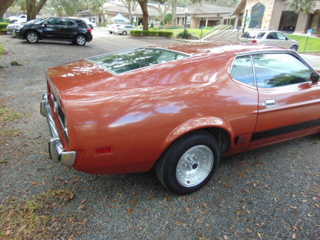 1973 Burnt orange Ford Mustang Coupe