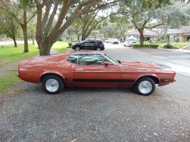 1973 Burnt orange Ford Mustang Coupe