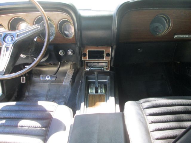 1970 White Ford Mustang Coupe