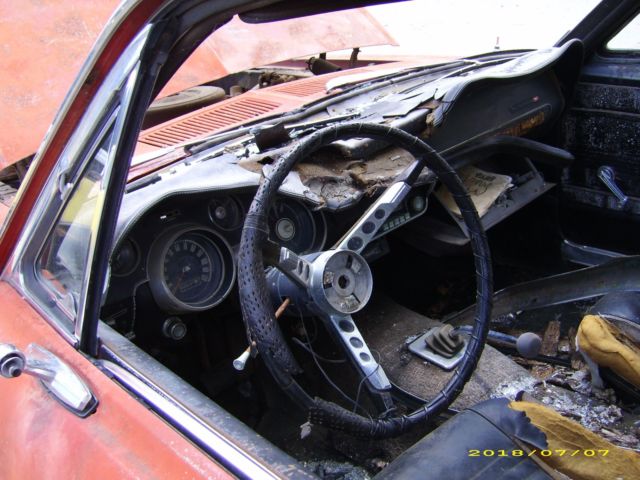 1967 Red Ford Mustang Coupe