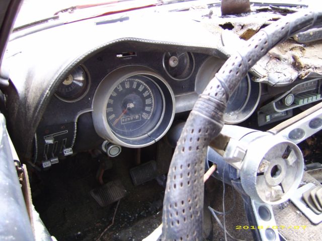 1967 Red Ford Mustang Coupe