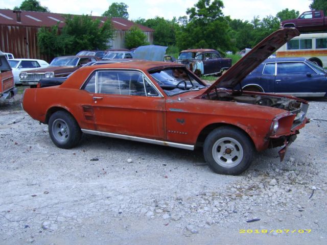 1967 Red Ford Mustang Coupe