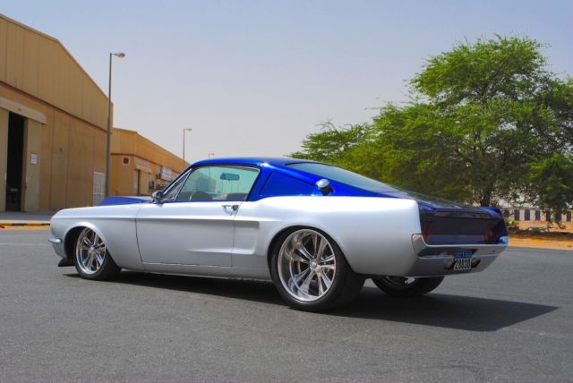 1965 Sterling Silver & Liquid Metal Blue Ford Mustang Coupe
