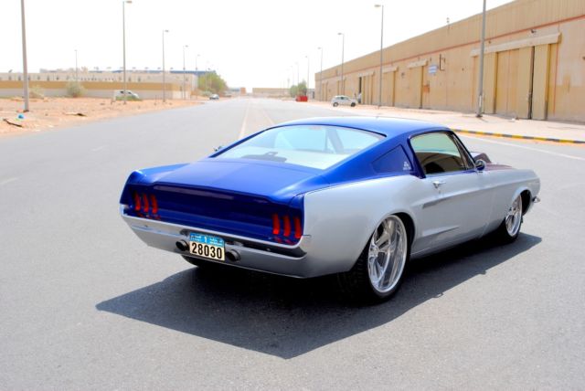 1965 Sterling Silver & Liquid Metal Blue Ford Mustang Coupe