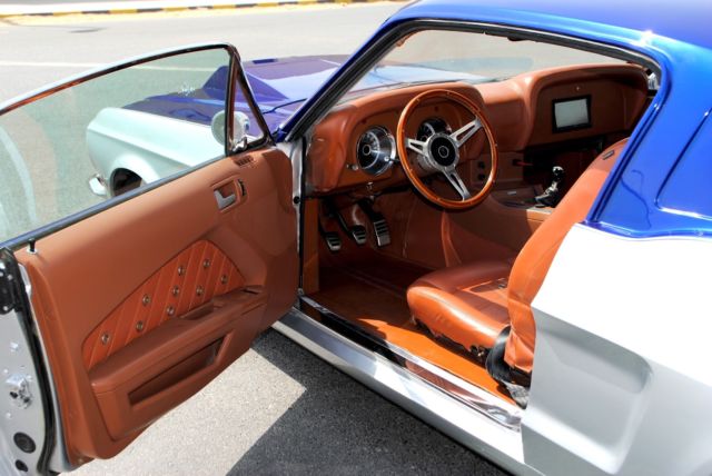 1965 Sterling Silver & Liquid Metal Blue Ford Mustang Coupe