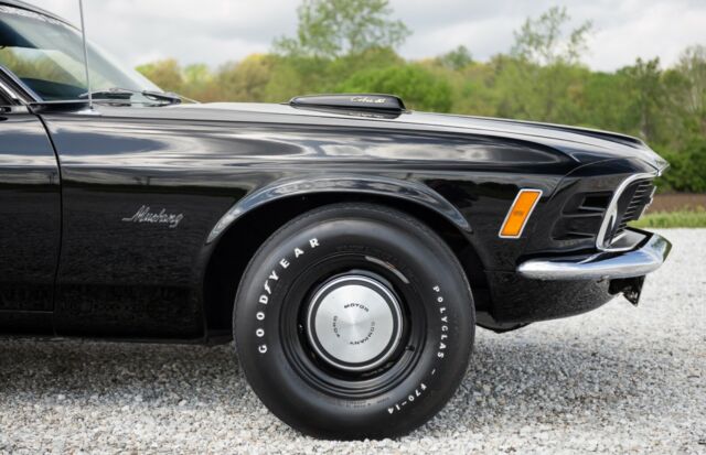 1970 Black Ford Mustang
