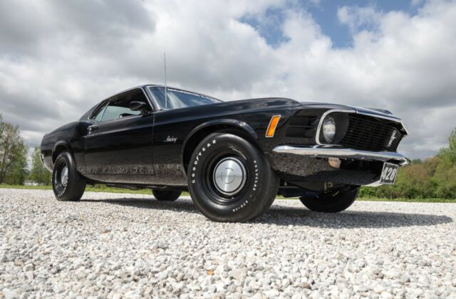 1970 Black Ford Mustang