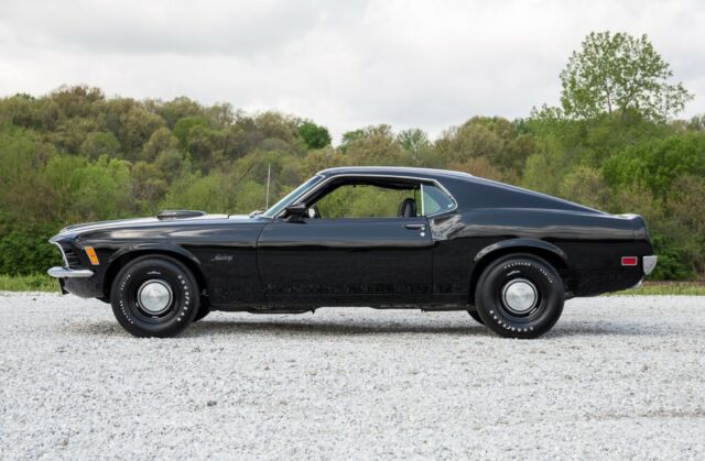 1970 Black Ford Mustang