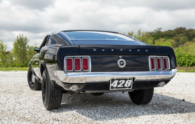 1970 Black Ford Mustang