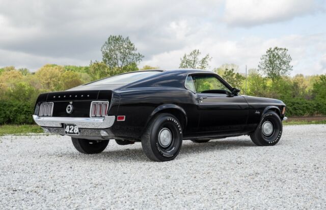 1970 Black Ford Mustang