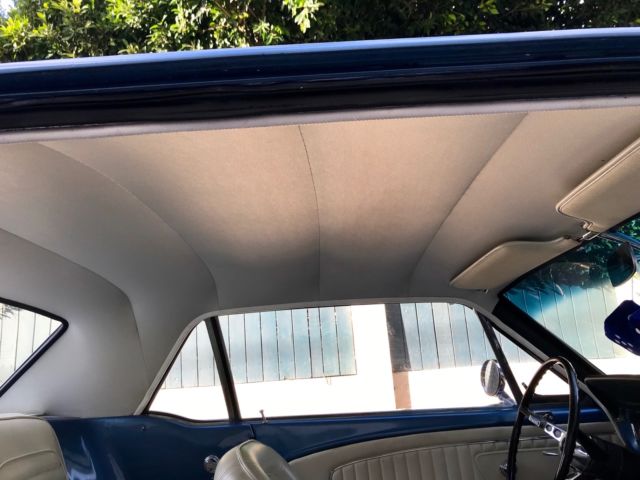 1965 Blue Ford Mustang Coupe